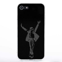 Load image into Gallery viewer, Silicone iPhone Case Michael Jackson