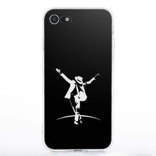 Load image into Gallery viewer, Silicone iPhone Case Michael Jackson