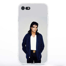 Load image into Gallery viewer, Silicone iPhone Case Michael Jackson