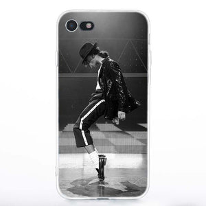 Silicone iPhone Case Michael Jackson