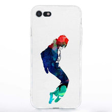 Load image into Gallery viewer, Silicone iPhone Case Michael Jackson
