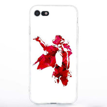Load image into Gallery viewer, Silicone iPhone Case Michael Jackson