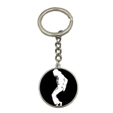 Load image into Gallery viewer, Michael Jackson Keychain Picture
