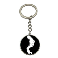 Load image into Gallery viewer, Michael Jackson Keychain Picture