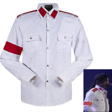 Load image into Gallery viewer, Michael Jackson MJ Man White Red Shirt