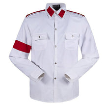 Load image into Gallery viewer, Michael Jackson MJ Man White Red Shirt