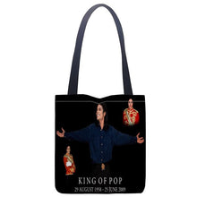 Load image into Gallery viewer, Custom Michael Jackson shoulder bag